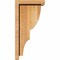Ekena Millwork Ridgewood Rough Sawn Corbel w/Backplate, Western Red Cedar, 6"W x 8"D x 16"H COR06X08X16RID01RWR - alternate 4